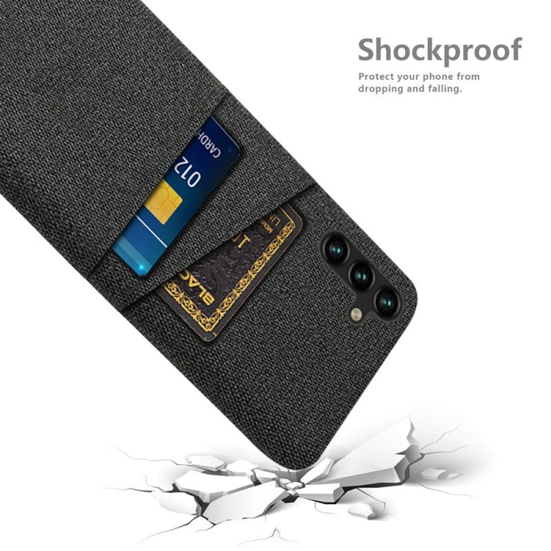 Hülle Für Samsung Galaxy A34 5G Kartenhalter-stoff
