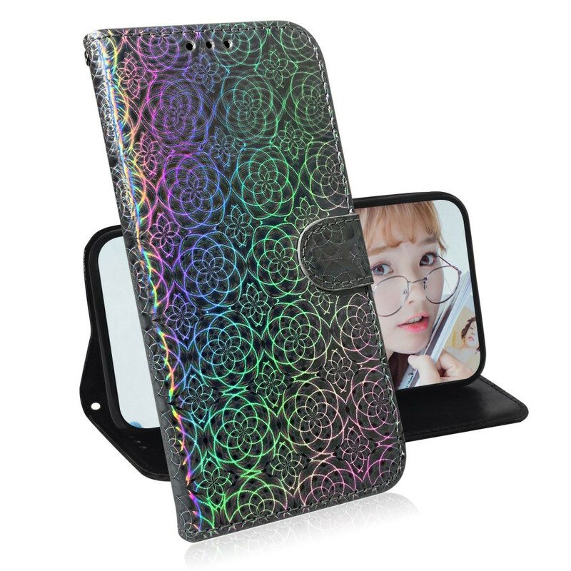 Flip Case Für Xiaomi Redmi 9C Pure Farbe