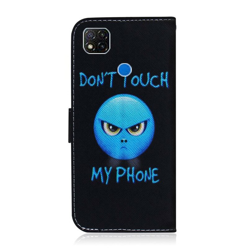 Lederhüllen Für Xiaomi Redmi 9C Emoji-telefon