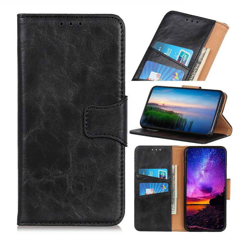 Lederhüllen Für Xiaomi Redmi 9C Flip Case Magnetische Klappe