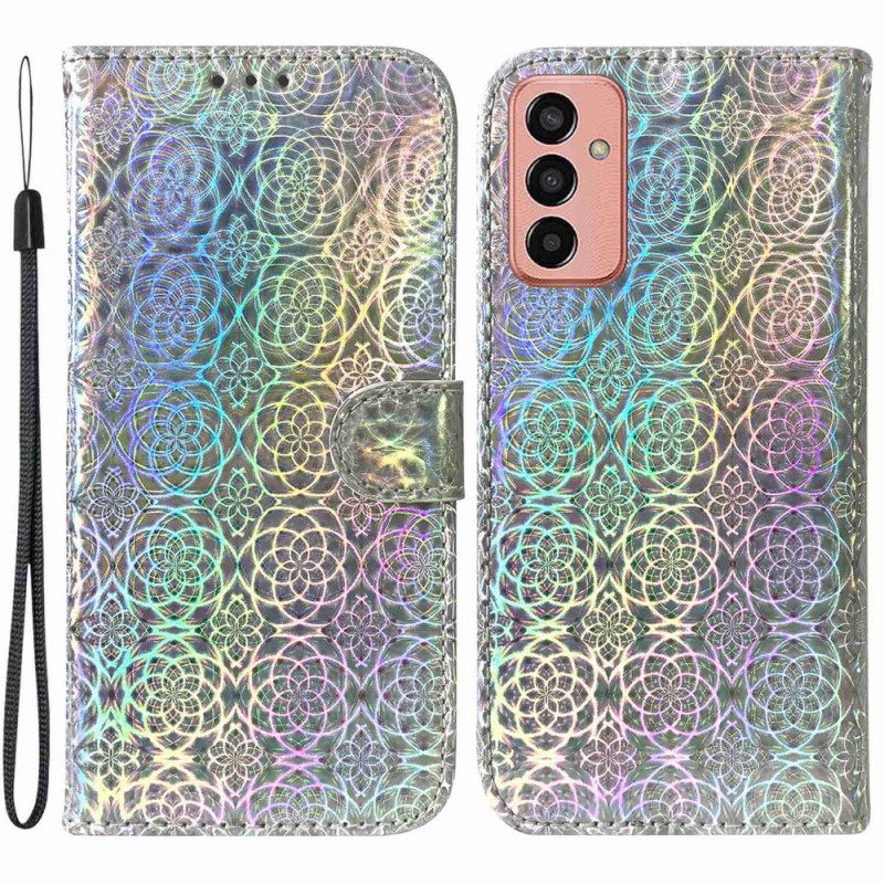 Lederhüllen Für Samsung Galaxy M13 Disco-stil