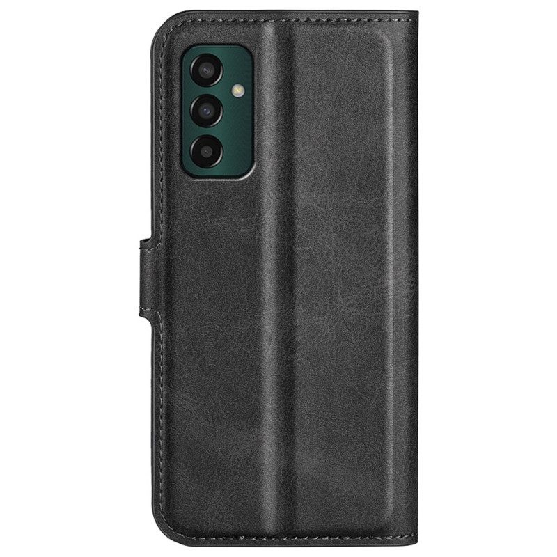 Lederhüllen Für Samsung Galaxy M13 Schlanker Ledereffekt