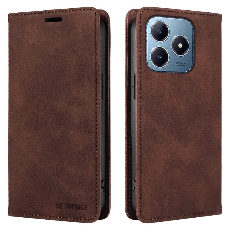 Flip Case Realme C63 Handyhülle Rfid-schutz Betopnice