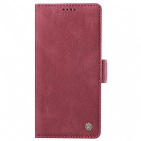 Lederhüllen Für Realme C63 Yikatu Niete