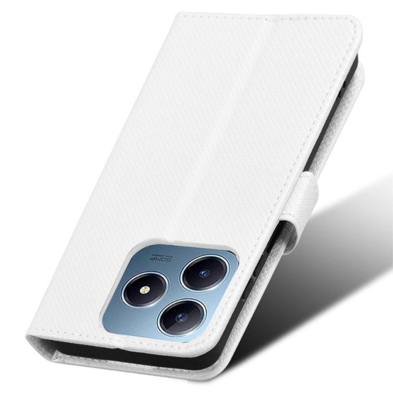 Lederhüllen Realme C63 Handyhülle Befestigungspunkte