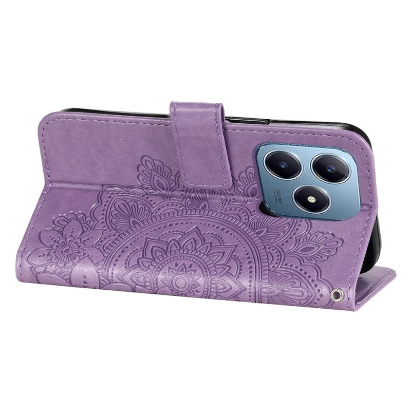 Lederhüllen Realme C63 Mandala-print