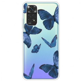 Hülle Für Xiaomi Redmi Note 11 / 11S Wilde Schmetterlinge