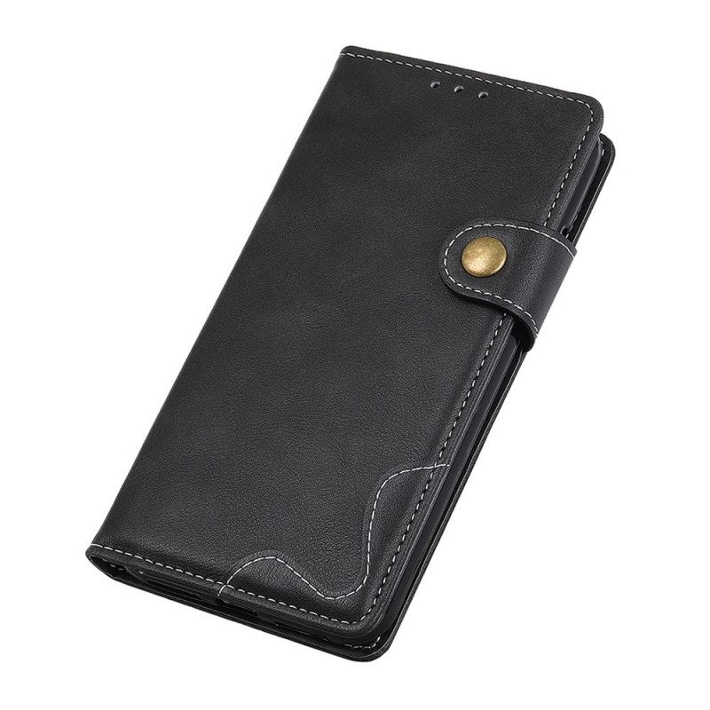 Lederhüllen Für Xiaomi Redmi Note 11 / 11S Künstlerisch Und Nähte