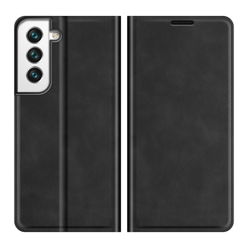 Schutzhülle Für Samsung Galaxy S22 Plus 5G Flip Case Stil: Lederdesign