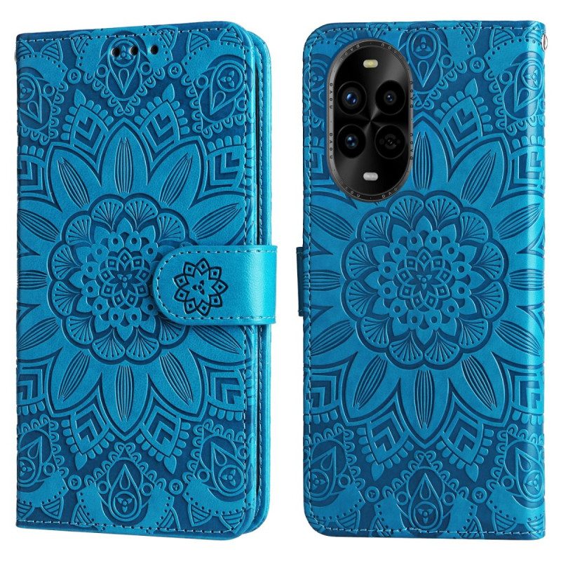 Lederhüllen Huawei Nova 13 Pro Handyhülle Mandala