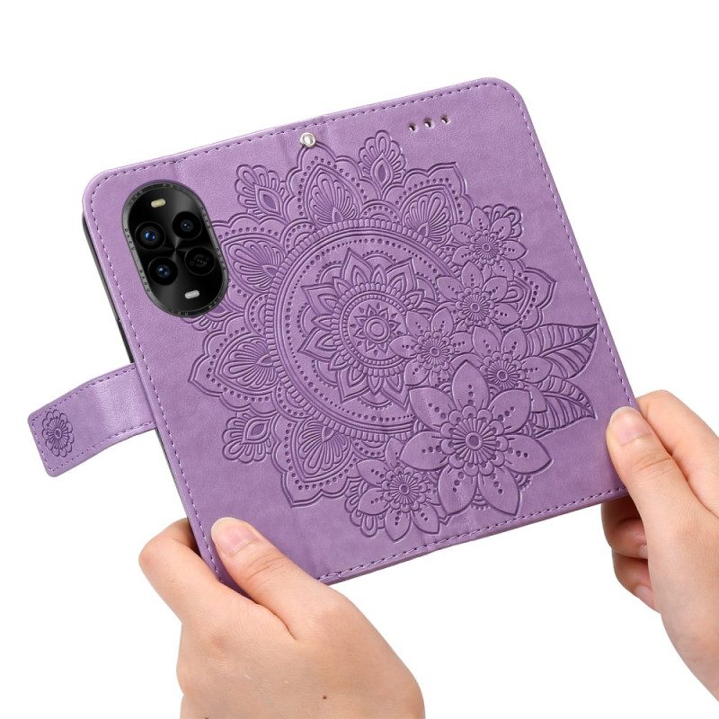 Lederhüllen Huawei Nova 13 Pro Mandala-print