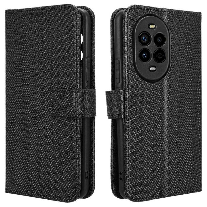 Lederhüllen Huawei Nova 13 Pro Riemen Mit Punkten