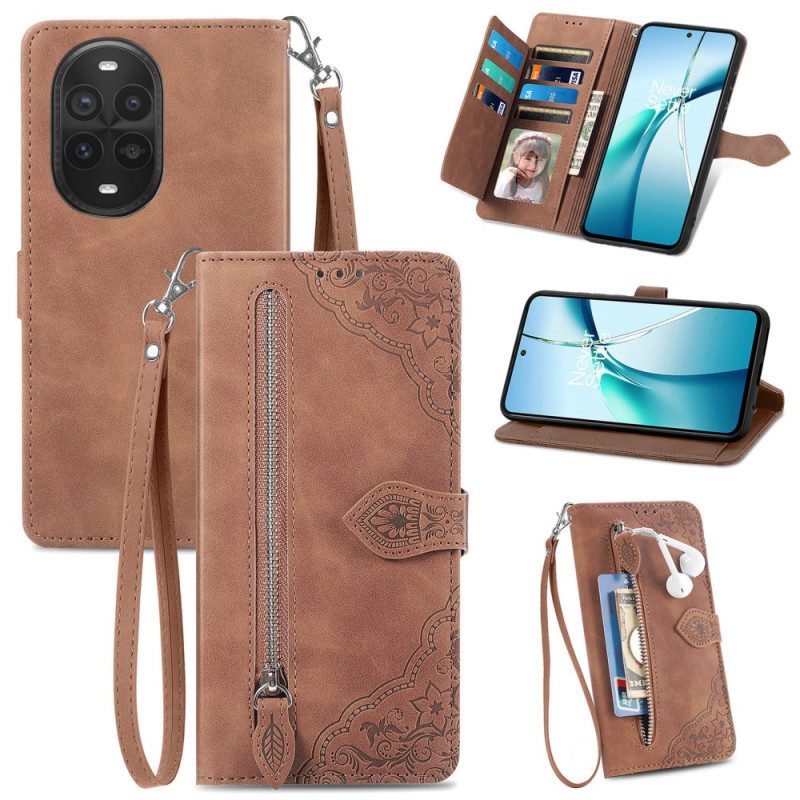 Lederhüllen Huawei Nova 13 Pro Spitzenmuster