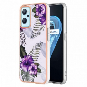 Hülle Für Realme 9i Mini Lila Blumen