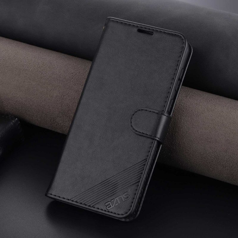 Lederhüllen Für Realme 9i Leder Im Azns-stil
