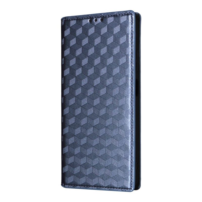Flip Case Realme 14x 5g Rautenmuster