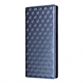 Flip Case Realme 14x 5g Rautenmuster