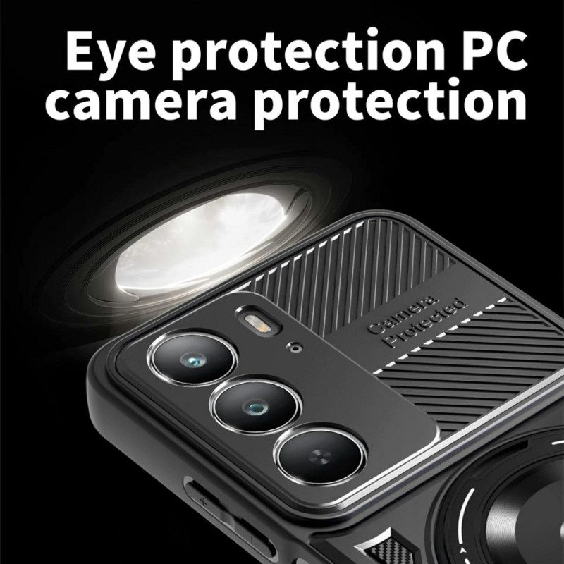 Hülle Für Realme 14x 5g Magnetisch Mit Drehbarem Ständer