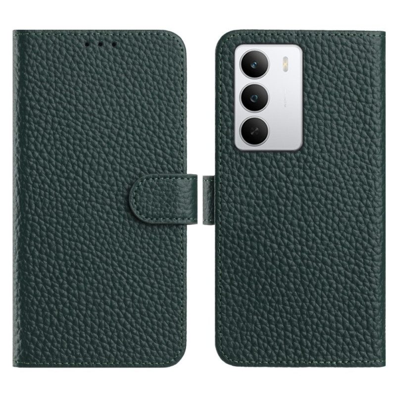 Lederhüllen Für Realme 14x 5g Echtleder