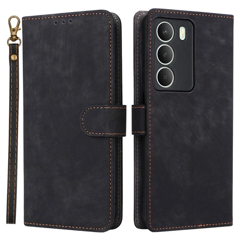 Lederhüllen Für Realme 14x 5g Rfid-schutz In Kunstleder