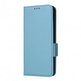 Lederhüllen Realme 14x 5g Handyhülle Litschi-textur Mit Trageband