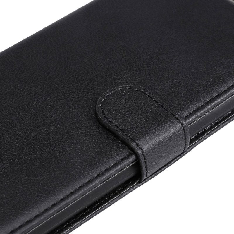 Flip Case Für Poco X4 Pro 5G Mit Kordel Schlicht Mit Riemen