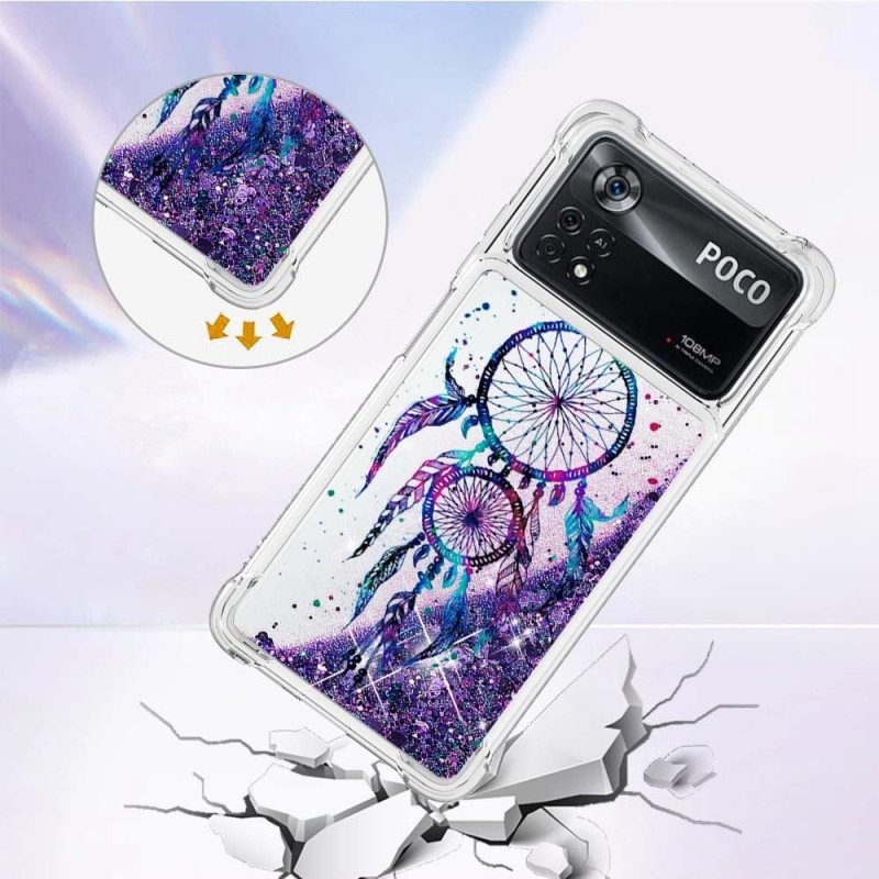 Hülle Für Poco X4 Pro 5G Pailletten-traumfänger