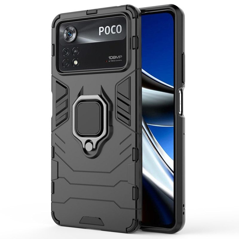 Hülle Für Poco X4 Pro 5G Ringresistent
