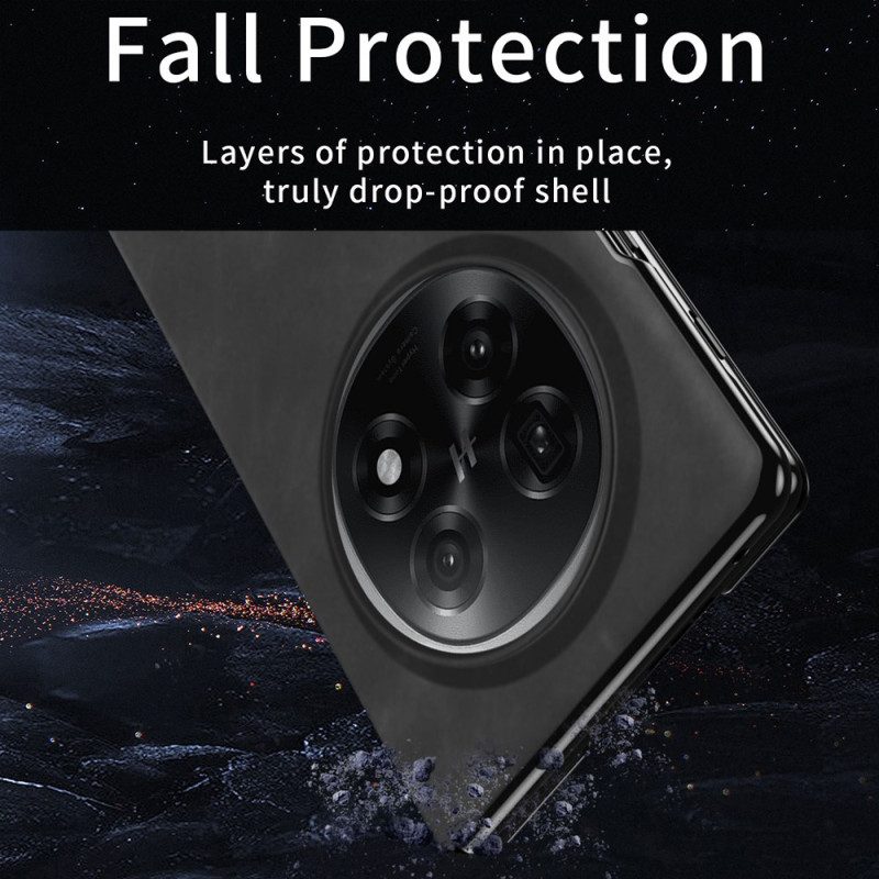 Case Für Oppo Find N5 Ledereffekt