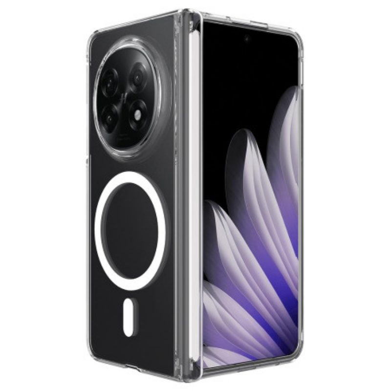 Hülle Für Oppo Find N5 Magnetisch Transparent