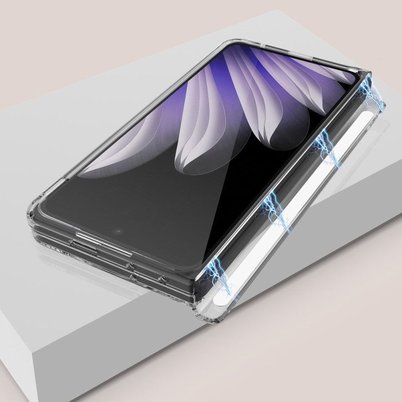 Hülle Für Oppo Find N5 Magnetisch Transparent