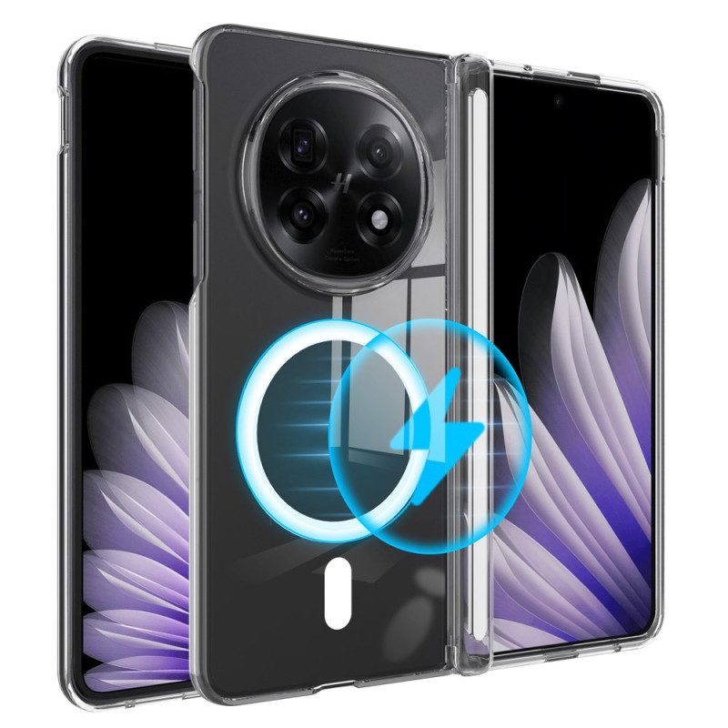 Hülle Für Oppo Find N5 Magnetisch Transparent