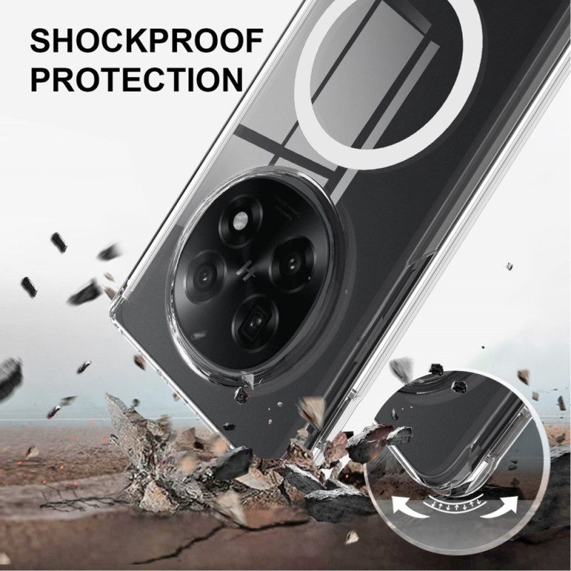 Hülle Für Oppo Find N5 Magnetisch Transparent