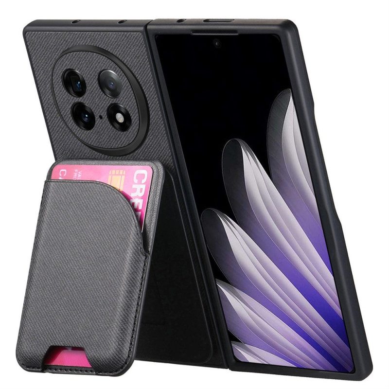 Hülle Oppo Find N5 Handyhülle Magnetisch Mit Ständer Und Abnehmbarer Tasche