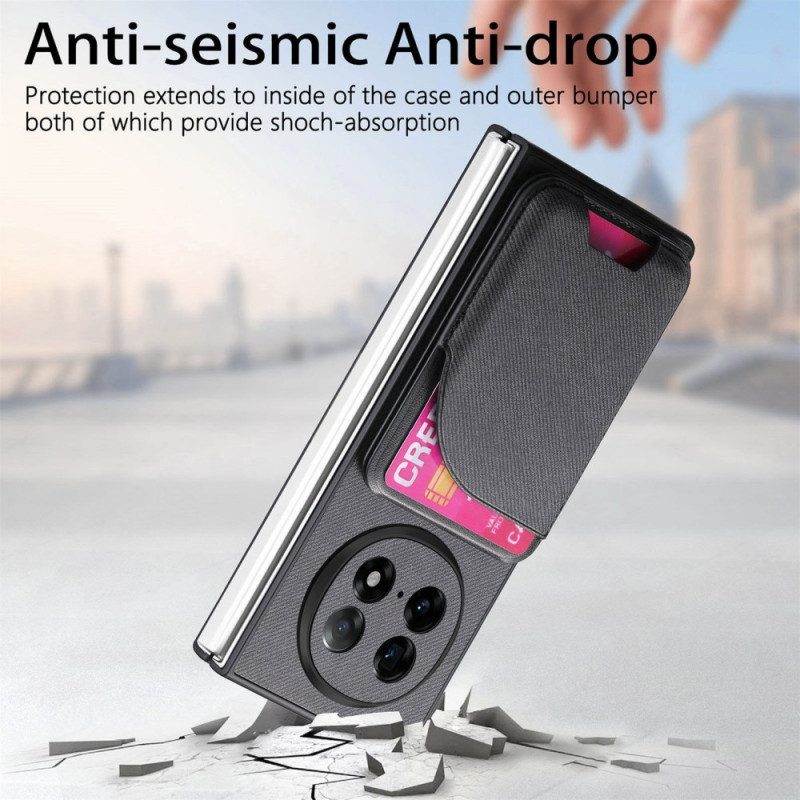 Hülle Oppo Find N5 Handyhülle Magnetisch Mit Ständer Und Abnehmbarer Tasche