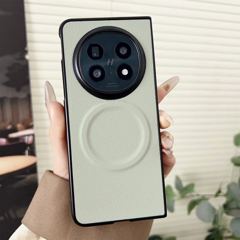 Hülle Oppo Find N5 Handyhülle Magsafe Kompatible Lederoptik