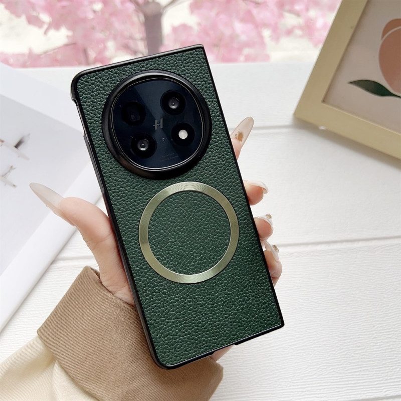 Hülle Oppo Find N5 Handyhülle Magsafe-kompatibles Kunstleder