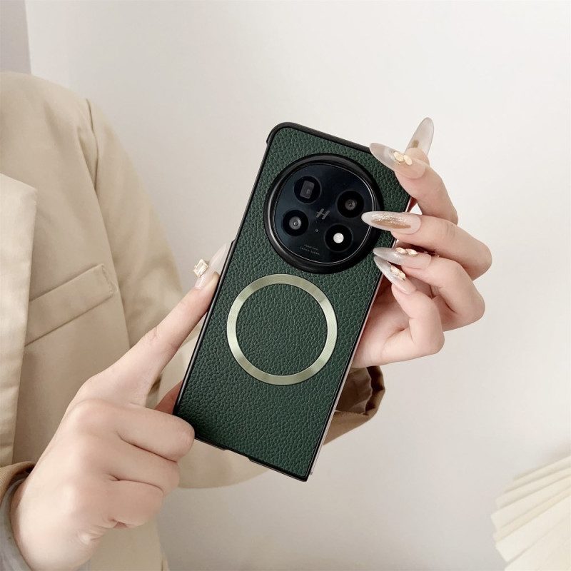 Hülle Oppo Find N5 Handyhülle Magsafe-kompatibles Kunstleder