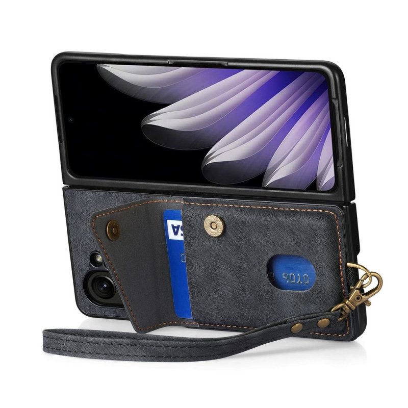 Hülle Oppo Find N5 Kartenhalter Und Ständer