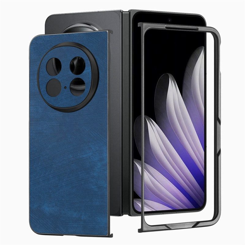 Hülle Oppo Find N5 Retro-leder