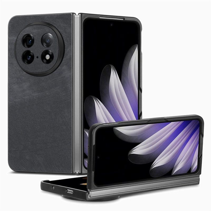 Hülle Oppo Find N5 Retro-leder