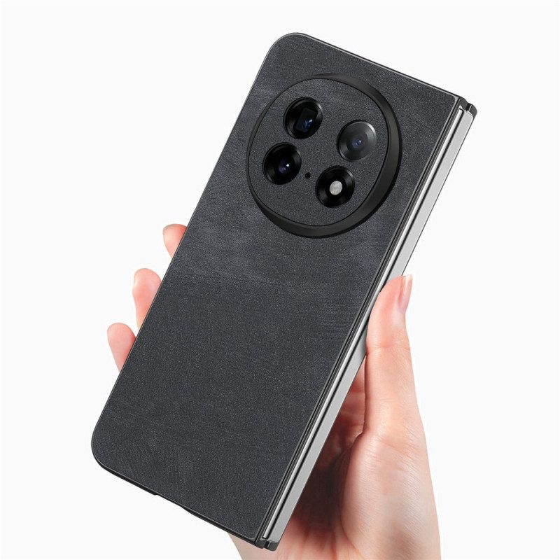 Hülle Oppo Find N5 Retro-leder