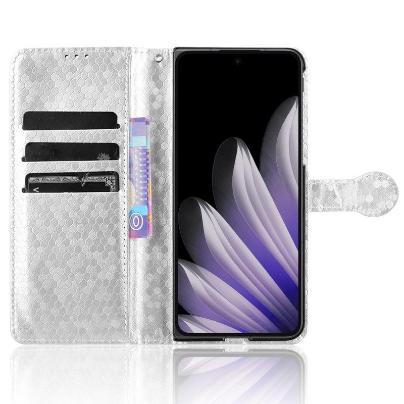 Lederhüllen Für Oppo Find N5 Glitzerpunkte