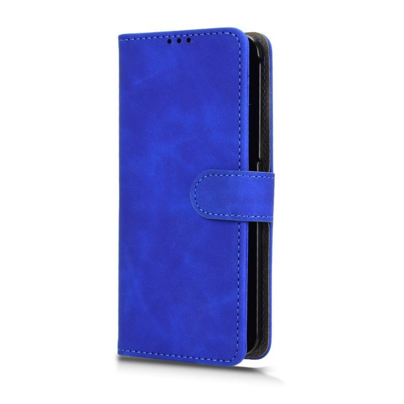 Lederhüllen Oppo Find N5 Handyhülle Wildlederoptik