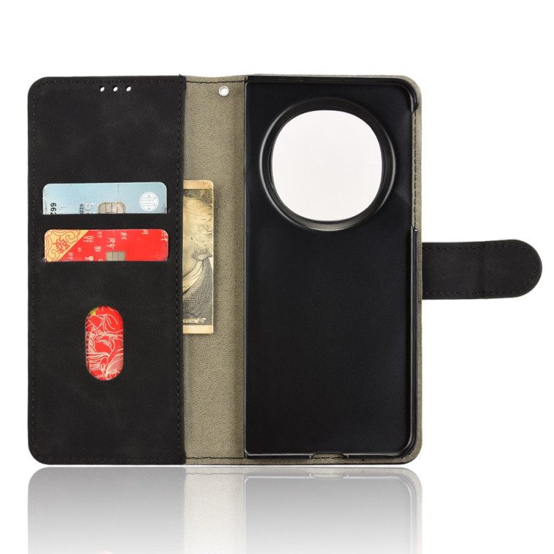 Lederhüllen Oppo Find N5 Handyhülle Wildlederoptik