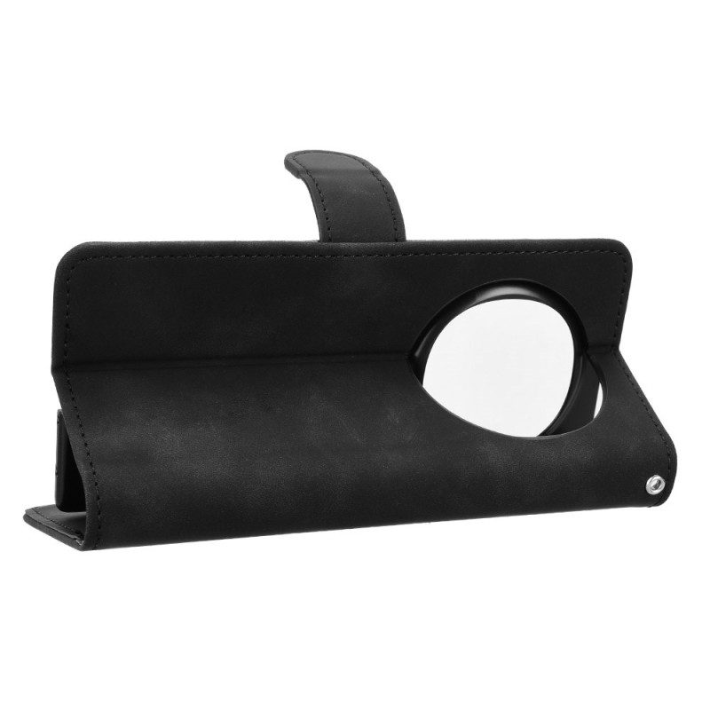 Lederhüllen Oppo Find N5 Handyhülle Wildlederoptik