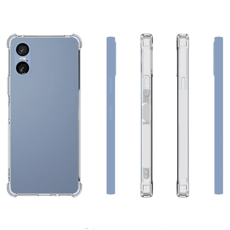 Hülle Für Sony Xperia 10 Vi Transparente Verstärkte Ecken