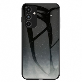 Hülle Für Samsung Galaxy A15 Milchstraßen-hartglas
