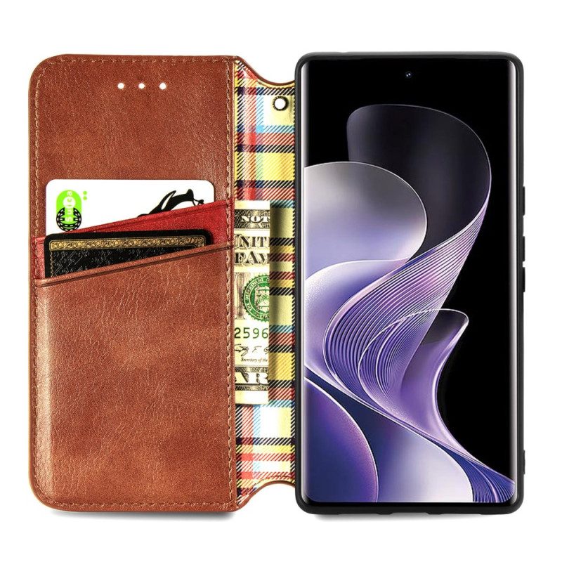 Flip Case Für Xiaomi Redmi Note 14 Pro Plus 5g Geldbörse In Wildlederoptik
