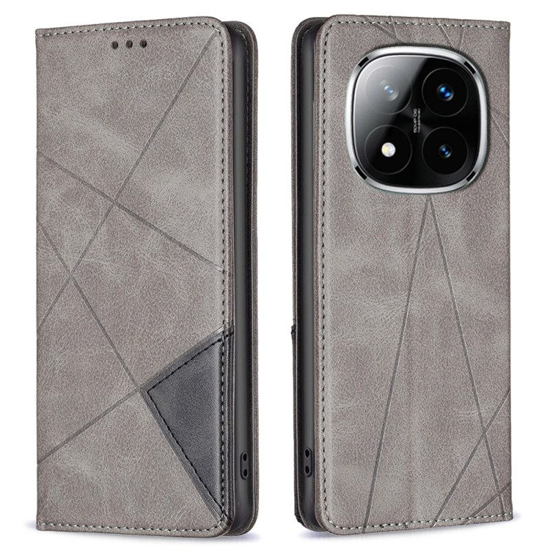 Flip Case Für Xiaomi Redmi Note 14 Pro Plus 5g Geometrisch